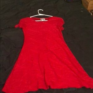Red dress